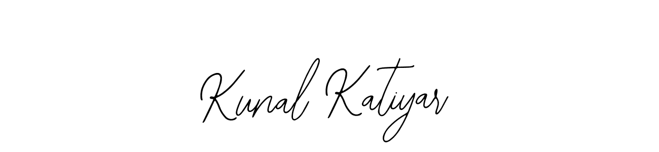How to make Kunal Katiyar signature? Bearetta-2O07w is a professional autograph style. Create handwritten signature for Kunal Katiyar name. Kunal Katiyar signature style 12 images and pictures png