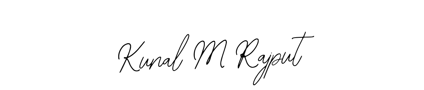 Bearetta-2O07w is a professional signature style that is perfect for those who want to add a touch of class to their signature. It is also a great choice for those who want to make their signature more unique. Get Kunal M Rajput name to fancy signature for free. Kunal M Rajput signature style 12 images and pictures png