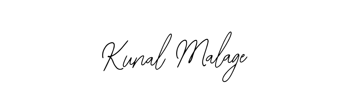 Make a beautiful signature design for name Kunal Malage. With this signature (Bearetta-2O07w) style, you can create a handwritten signature for free. Kunal Malage signature style 12 images and pictures png