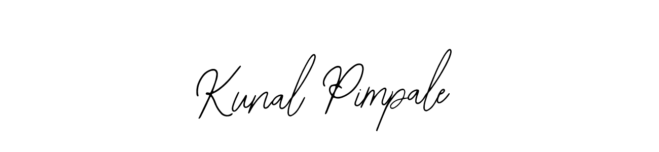 Also You can easily find your signature by using the search form. We will create Kunal Pimpale name handwritten signature images for you free of cost using Bearetta-2O07w sign style. Kunal Pimpale signature style 12 images and pictures png