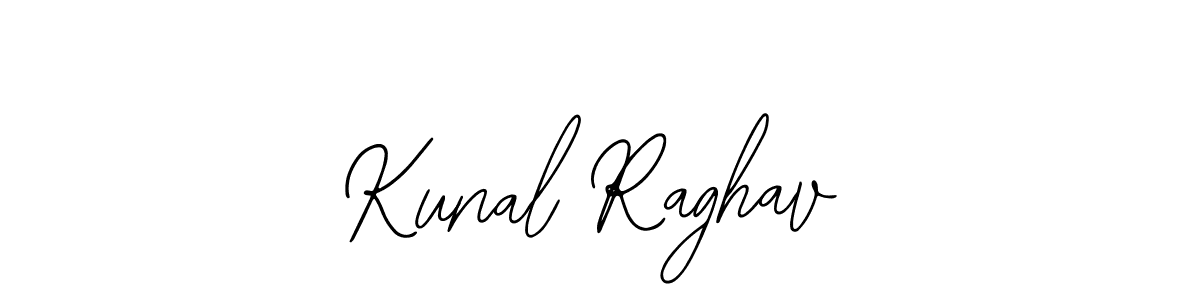 You should practise on your own different ways (Bearetta-2O07w) to write your name (Kunal Raghav) in signature. don't let someone else do it for you. Kunal Raghav signature style 12 images and pictures png