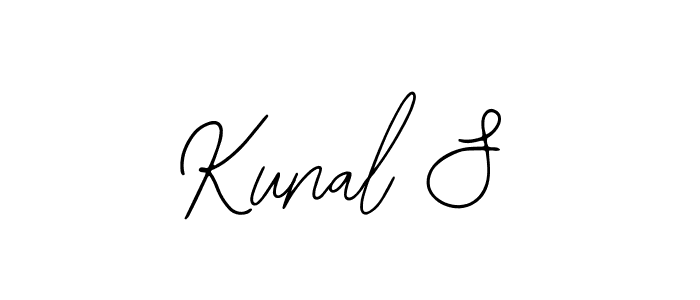 Create a beautiful signature design for name Kunal S. With this signature (Bearetta-2O07w) fonts, you can make a handwritten signature for free. Kunal S signature style 12 images and pictures png