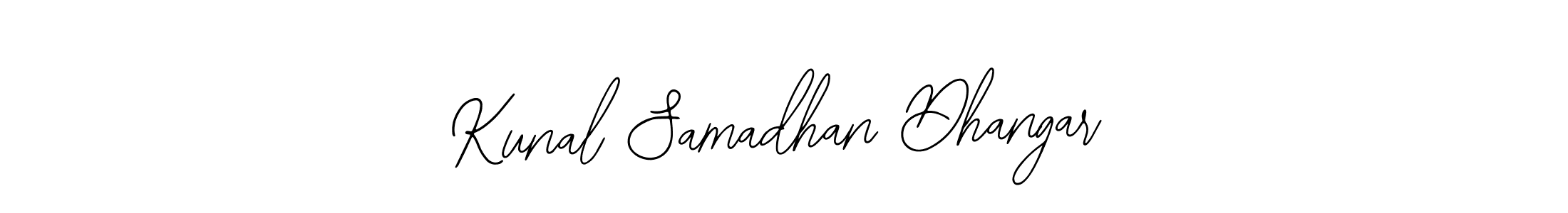 It looks lik you need a new signature style for name Kunal Samadhan Dhangar. Design unique handwritten (Bearetta-2O07w) signature with our free signature maker in just a few clicks. Kunal Samadhan Dhangar signature style 12 images and pictures png