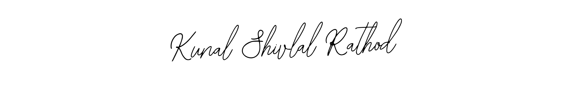 How to make Kunal Shivlal Rathod name signature. Use Bearetta-2O07w style for creating short signs online. This is the latest handwritten sign. Kunal Shivlal Rathod signature style 12 images and pictures png