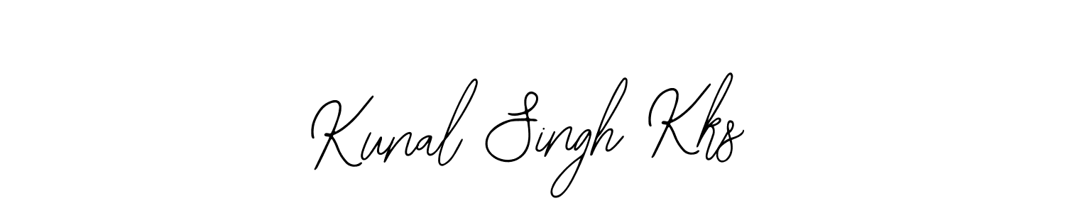 You should practise on your own different ways (Bearetta-2O07w) to write your name (Kunal Singh Kks) in signature. don't let someone else do it for you. Kunal Singh Kks signature style 12 images and pictures png