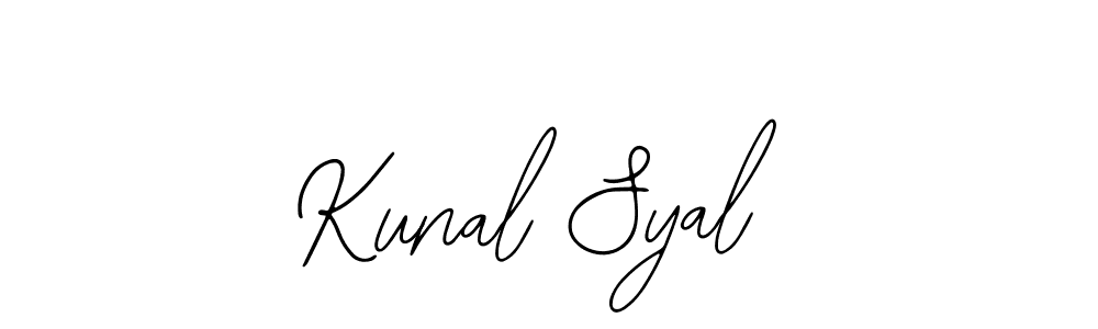 Make a short Kunal Syal signature style. Manage your documents anywhere anytime using Bearetta-2O07w. Create and add eSignatures, submit forms, share and send files easily. Kunal Syal signature style 12 images and pictures png