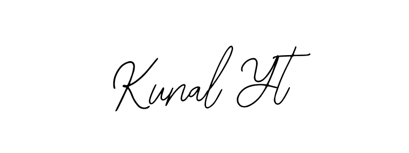 Kunal Yt stylish signature style. Best Handwritten Sign (Bearetta-2O07w) for my name. Handwritten Signature Collection Ideas for my name Kunal Yt. Kunal Yt signature style 12 images and pictures png