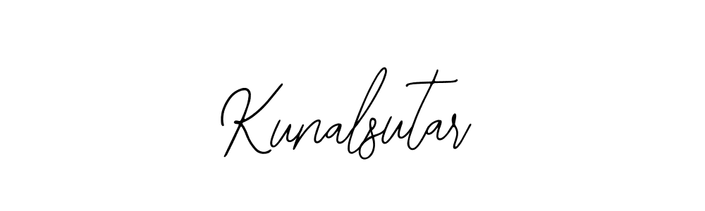 It looks lik you need a new signature style for name Kunalsutar. Design unique handwritten (Bearetta-2O07w) signature with our free signature maker in just a few clicks. Kunalsutar signature style 12 images and pictures png