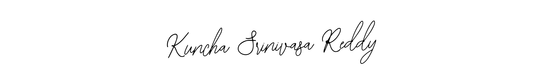 How to make Kuncha Srinivasa Reddy signature? Bearetta-2O07w is a professional autograph style. Create handwritten signature for Kuncha Srinivasa Reddy name. Kuncha Srinivasa Reddy signature style 12 images and pictures png