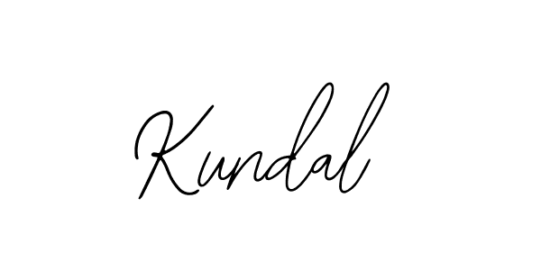 How to make Kundal signature? Bearetta-2O07w is a professional autograph style. Create handwritten signature for Kundal name. Kundal signature style 12 images and pictures png