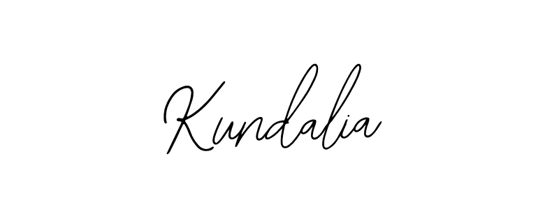 How to make Kundalia name signature. Use Bearetta-2O07w style for creating short signs online. This is the latest handwritten sign. Kundalia signature style 12 images and pictures png