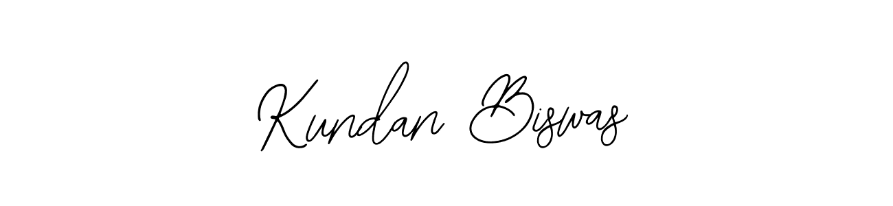 How to make Kundan Biswas name signature. Use Bearetta-2O07w style for creating short signs online. This is the latest handwritten sign. Kundan Biswas signature style 12 images and pictures png