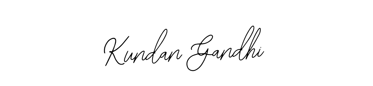 Make a beautiful signature design for name Kundan Gandhi. With this signature (Bearetta-2O07w) style, you can create a handwritten signature for free. Kundan Gandhi signature style 12 images and pictures png