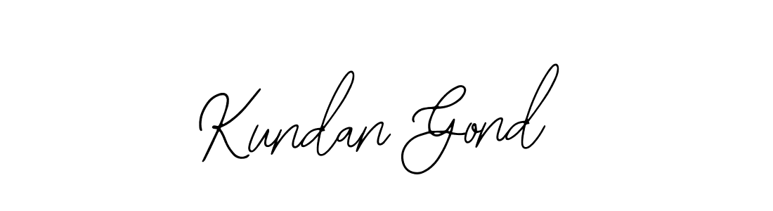 Create a beautiful signature design for name Kundan Gond. With this signature (Bearetta-2O07w) fonts, you can make a handwritten signature for free. Kundan Gond signature style 12 images and pictures png