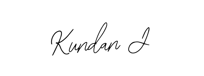 Also we have Kundan J name is the best signature style. Create professional handwritten signature collection using Bearetta-2O07w autograph style. Kundan J signature style 12 images and pictures png