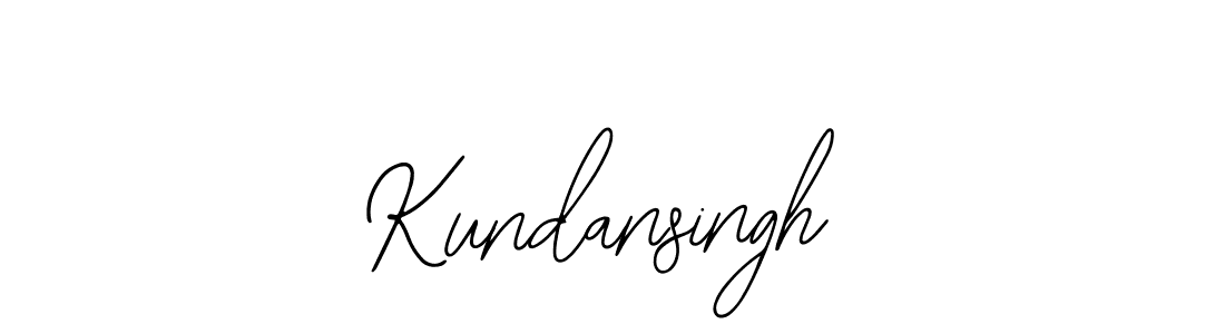 How to make Kundansingh name signature. Use Bearetta-2O07w style for creating short signs online. This is the latest handwritten sign. Kundansingh signature style 12 images and pictures png