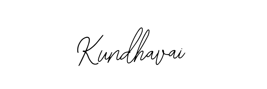 Make a beautiful signature design for name Kundhavai. With this signature (Bearetta-2O07w) style, you can create a handwritten signature for free. Kundhavai signature style 12 images and pictures png