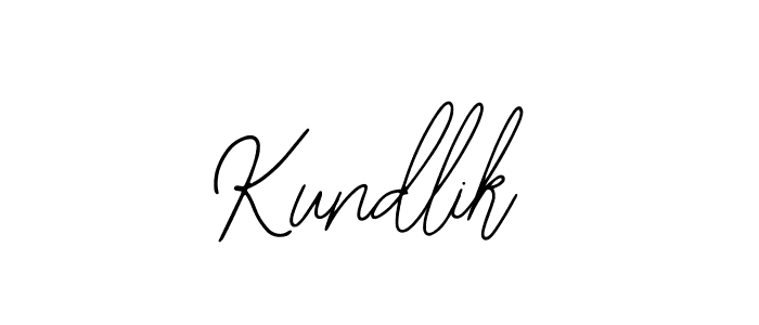 The best way (Bearetta-2O07w) to make a short signature is to pick only two or three words in your name. The name Kundlik include a total of six letters. For converting this name. Kundlik signature style 12 images and pictures png