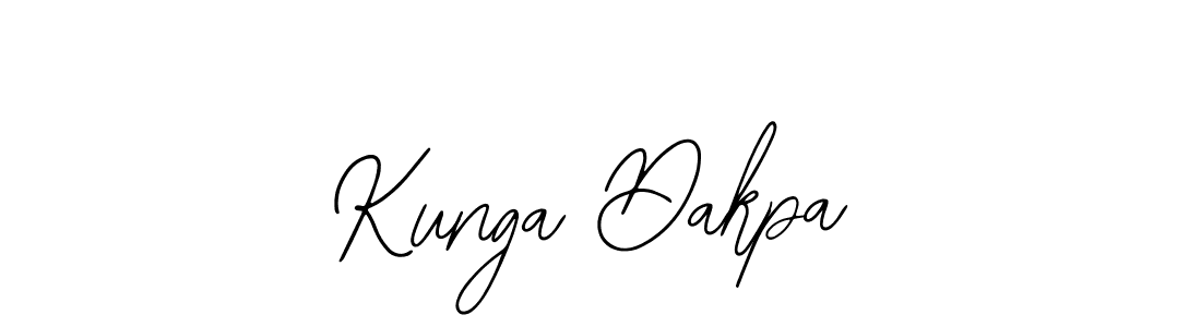 Bearetta-2O07w is a professional signature style that is perfect for those who want to add a touch of class to their signature. It is also a great choice for those who want to make their signature more unique. Get Kunga Dakpa name to fancy signature for free. Kunga Dakpa signature style 12 images and pictures png