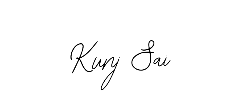 Once you've used our free online signature maker to create your best signature Bearetta-2O07w style, it's time to enjoy all of the benefits that Kunj Sai name signing documents. Kunj Sai signature style 12 images and pictures png