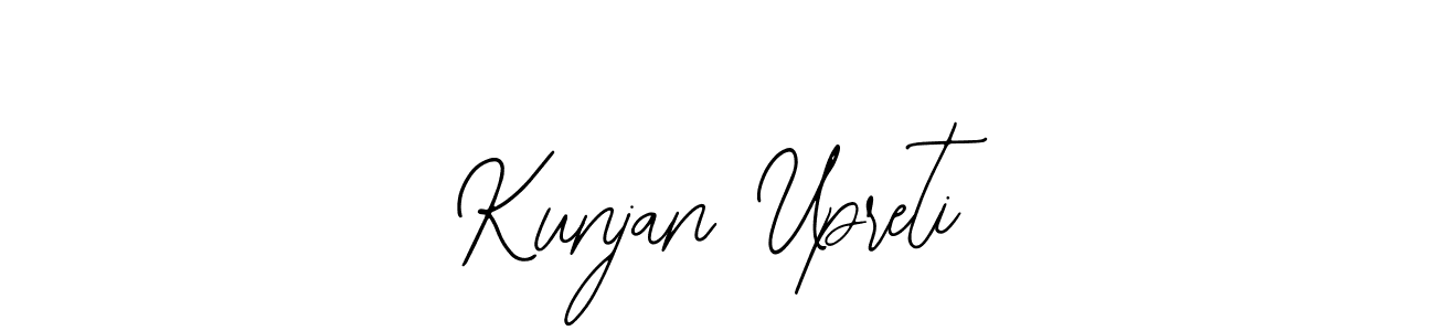 Check out images of Autograph of Kunjan Upreti name. Actor Kunjan Upreti Signature Style. Bearetta-2O07w is a professional sign style online. Kunjan Upreti signature style 12 images and pictures png