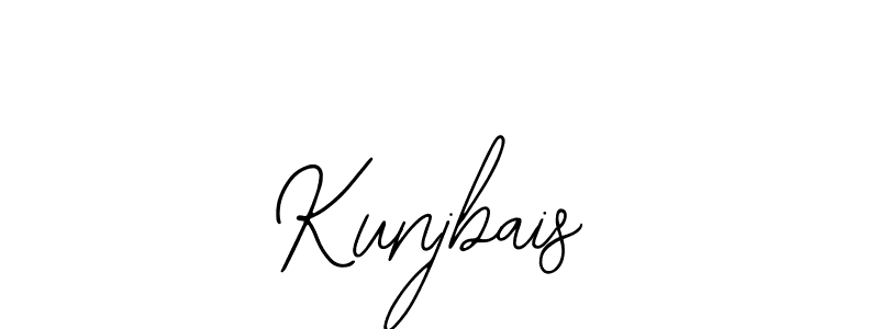 Also You can easily find your signature by using the search form. We will create Kunjbais name handwritten signature images for you free of cost using Bearetta-2O07w sign style. Kunjbais signature style 12 images and pictures png