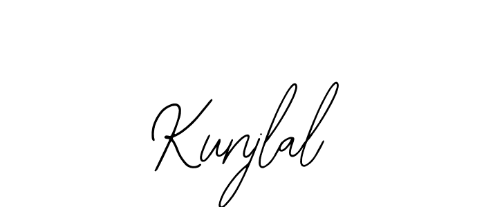Make a beautiful signature design for name Kunjlal. Use this online signature maker to create a handwritten signature for free. Kunjlal signature style 12 images and pictures png