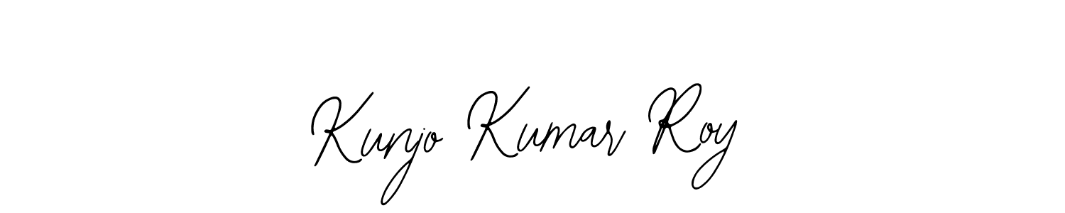 Also we have Kunjo Kumar Roy name is the best signature style. Create professional handwritten signature collection using Bearetta-2O07w autograph style. Kunjo Kumar Roy signature style 12 images and pictures png