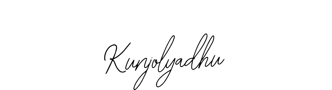 This is the best signature style for the Kunjolyadhu name. Also you like these signature font (Bearetta-2O07w). Mix name signature. Kunjolyadhu signature style 12 images and pictures png