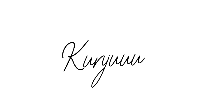 Kunjuuu stylish signature style. Best Handwritten Sign (Bearetta-2O07w) for my name. Handwritten Signature Collection Ideas for my name Kunjuuu. Kunjuuu signature style 12 images and pictures png
