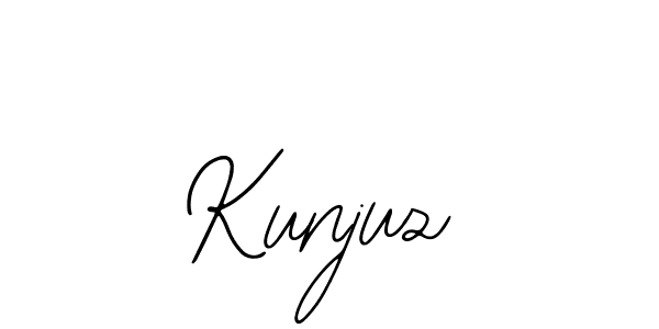 Make a beautiful signature design for name Kunjuz. With this signature (Bearetta-2O07w) style, you can create a handwritten signature for free. Kunjuz signature style 12 images and pictures png