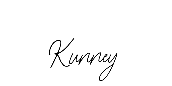 Design your own signature with our free online signature maker. With this signature software, you can create a handwritten (Bearetta-2O07w) signature for name Kunney. Kunney signature style 12 images and pictures png