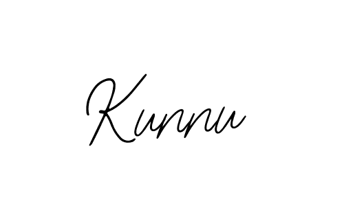 How to make Kunnu name signature. Use Bearetta-2O07w style for creating short signs online. This is the latest handwritten sign. Kunnu signature style 12 images and pictures png