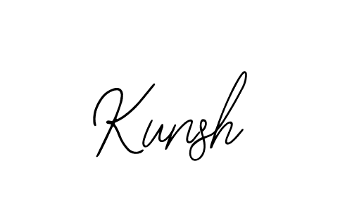 It looks lik you need a new signature style for name Kunsh. Design unique handwritten (Bearetta-2O07w) signature with our free signature maker in just a few clicks. Kunsh signature style 12 images and pictures png