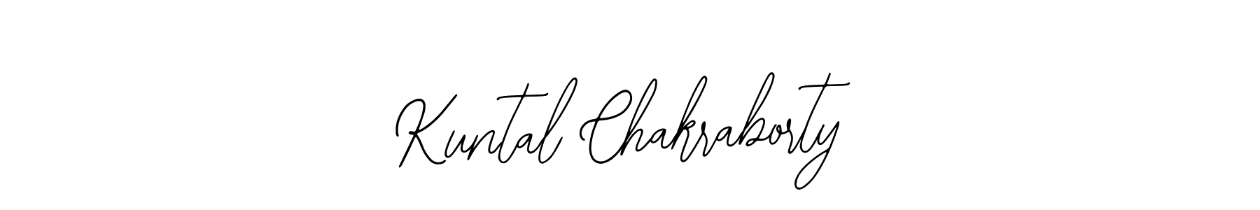 How to make Kuntal Chakraborty signature? Bearetta-2O07w is a professional autograph style. Create handwritten signature for Kuntal Chakraborty name. Kuntal Chakraborty signature style 12 images and pictures png