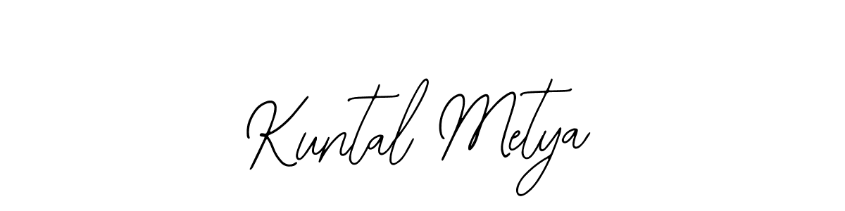 How to make Kuntal Metya signature? Bearetta-2O07w is a professional autograph style. Create handwritten signature for Kuntal Metya name. Kuntal Metya signature style 12 images and pictures png