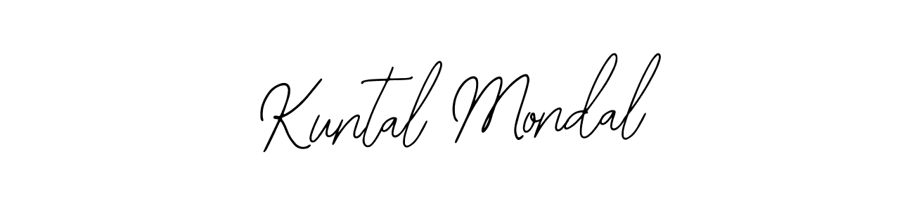 Bearetta-2O07w is a professional signature style that is perfect for those who want to add a touch of class to their signature. It is also a great choice for those who want to make their signature more unique. Get Kuntal Mondal name to fancy signature for free. Kuntal Mondal signature style 12 images and pictures png