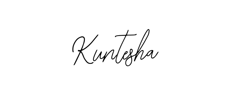 if you are searching for the best signature style for your name Kuntesha. so please give up your signature search. here we have designed multiple signature styles  using Bearetta-2O07w. Kuntesha signature style 12 images and pictures png