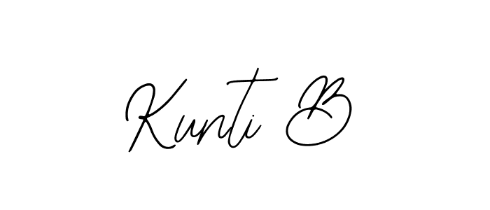 Once you've used our free online signature maker to create your best signature Bearetta-2O07w style, it's time to enjoy all of the benefits that Kunti B name signing documents. Kunti B signature style 12 images and pictures png