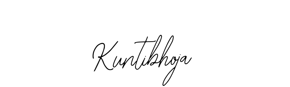 Similarly Bearetta-2O07w is the best handwritten signature design. Signature creator online .You can use it as an online autograph creator for name Kuntibhoja. Kuntibhoja signature style 12 images and pictures png