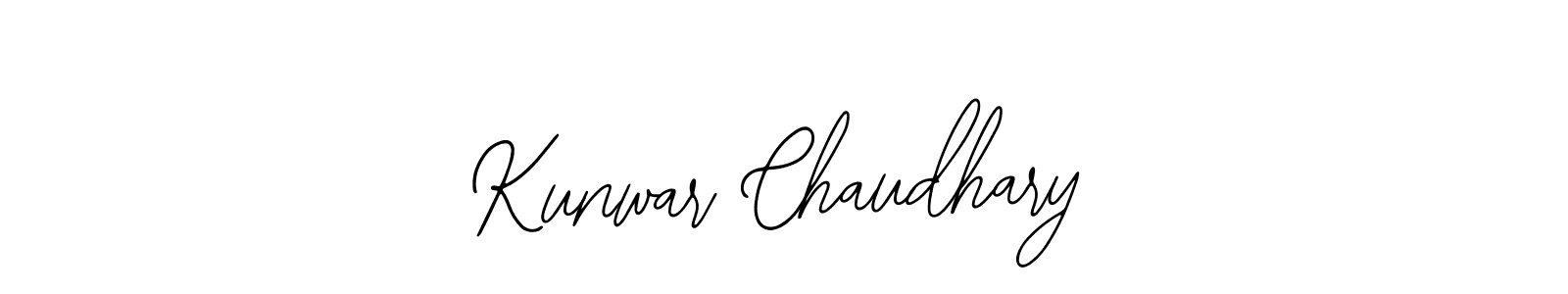 Design your own signature with our free online signature maker. With this signature software, you can create a handwritten (Bearetta-2O07w) signature for name Kunwar Chaudhary. Kunwar Chaudhary signature style 12 images and pictures png