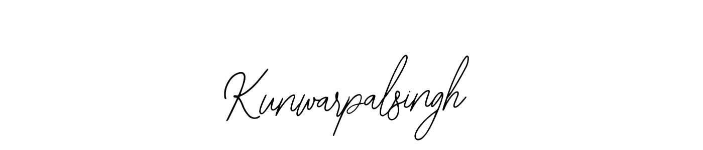 The best way (Bearetta-2O07w) to make a short signature is to pick only two or three words in your name. The name Kunwarpalsingh include a total of six letters. For converting this name. Kunwarpalsingh signature style 12 images and pictures png