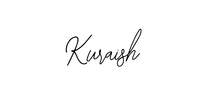 The best way (Bearetta-2O07w) to make a short signature is to pick only two or three words in your name. The name Kuraish include a total of six letters. For converting this name. Kuraish signature style 12 images and pictures png