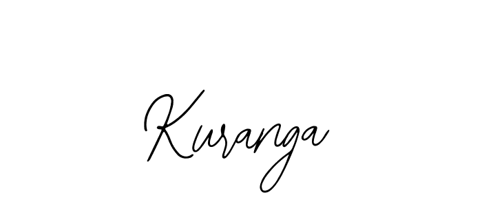Use a signature maker to create a handwritten signature online. With this signature software, you can design (Bearetta-2O07w) your own signature for name Kuranga. Kuranga signature style 12 images and pictures png
