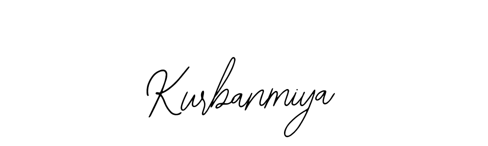 Design your own signature with our free online signature maker. With this signature software, you can create a handwritten (Bearetta-2O07w) signature for name Kurbanmiya. Kurbanmiya signature style 12 images and pictures png