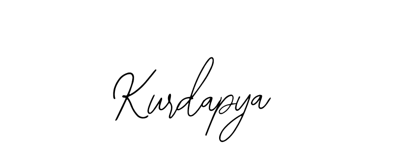 How to make Kurdapya signature? Bearetta-2O07w is a professional autograph style. Create handwritten signature for Kurdapya name. Kurdapya signature style 12 images and pictures png