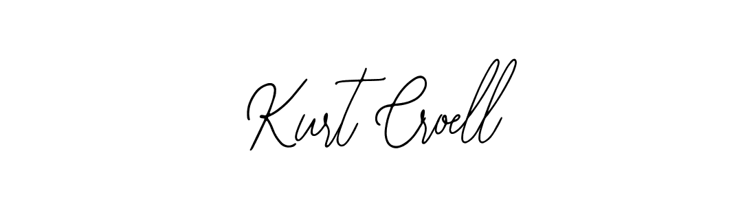 You should practise on your own different ways (Bearetta-2O07w) to write your name (Kurt Croell) in signature. don't let someone else do it for you. Kurt Croell signature style 12 images and pictures png