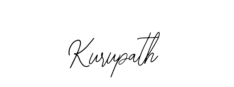 You should practise on your own different ways (Bearetta-2O07w) to write your name (Kurupath) in signature. don't let someone else do it for you. Kurupath signature style 12 images and pictures png