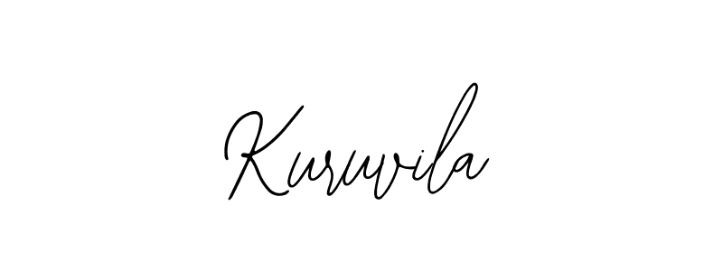 How to make Kuruvila name signature. Use Bearetta-2O07w style for creating short signs online. This is the latest handwritten sign. Kuruvila signature style 12 images and pictures png