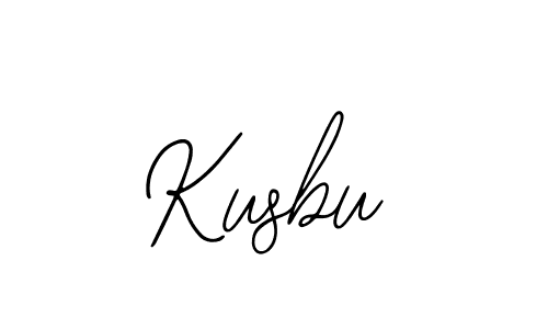 Make a beautiful signature design for name Kusbu. With this signature (Bearetta-2O07w) style, you can create a handwritten signature for free. Kusbu signature style 12 images and pictures png